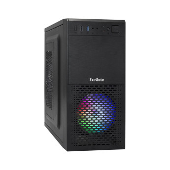 Корпус Minitower EXEGATE mEVO-7807